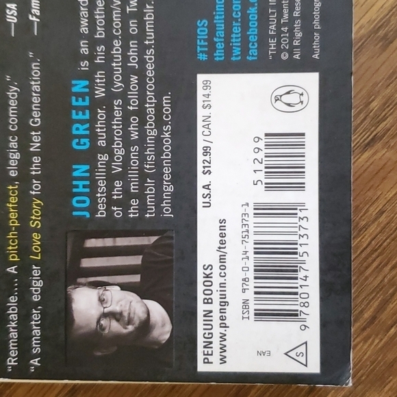 Faults In Our Stars Book - Picture 3 of 3